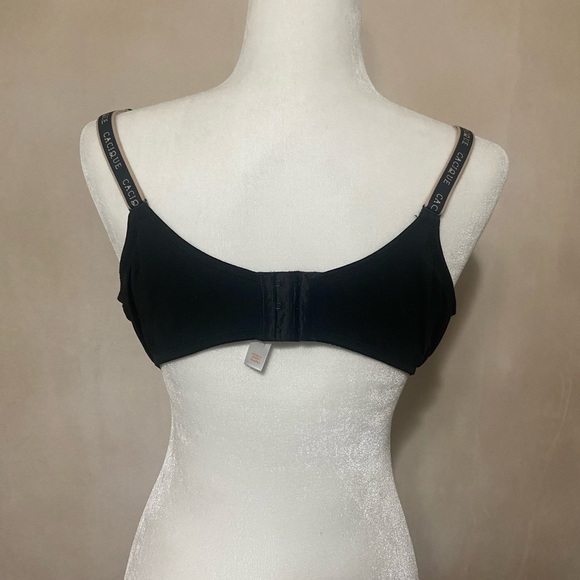 Cacique EUC black lightly lined T Shirt bra in size 42D - Picture 4 of 6